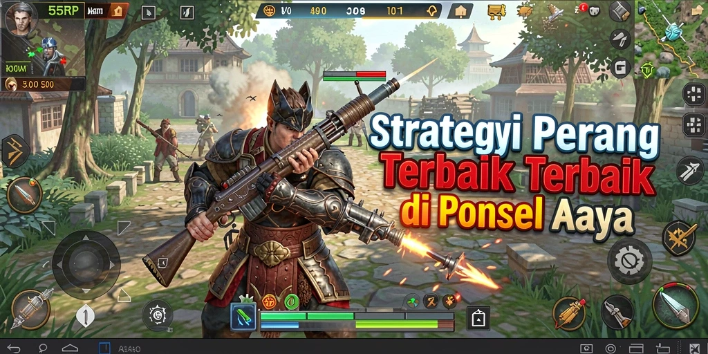 Tangkapan layar game 55RP menunjukkan aksi strategis yang mendebarkan.