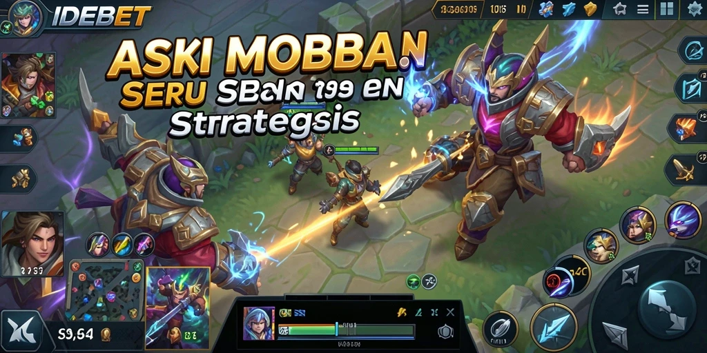 Gameplay seru dengan strategi tim dalam IDEBET.