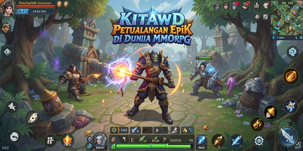 Gameplay KITAWD yang menarik dengan aksi seru di dunia fantasi.