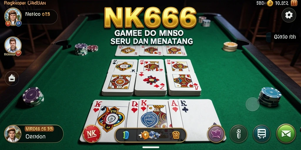 Tampilan menarik dari gameplay seru dalam NK666.
