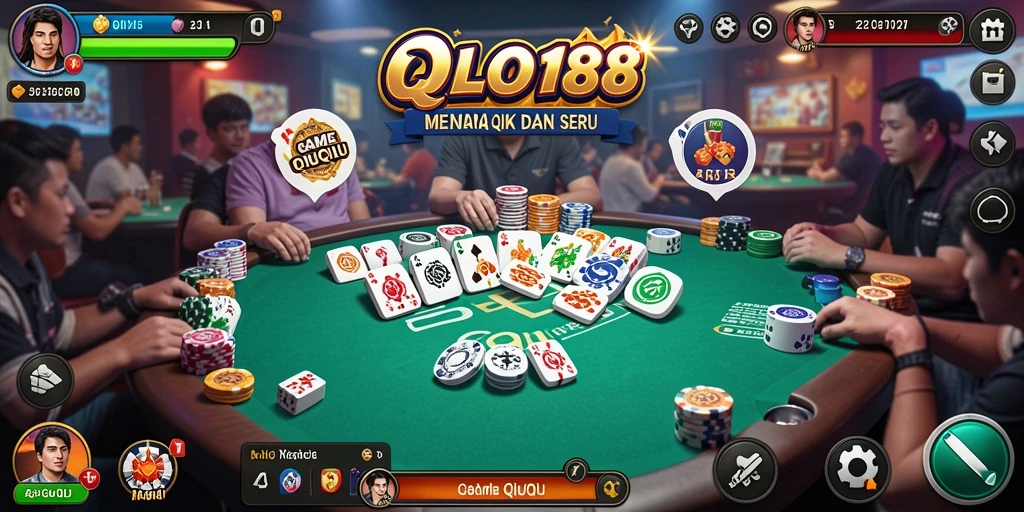 Tampilan gameplay menarik dari POLO188 saat bertanding QiuQiu.