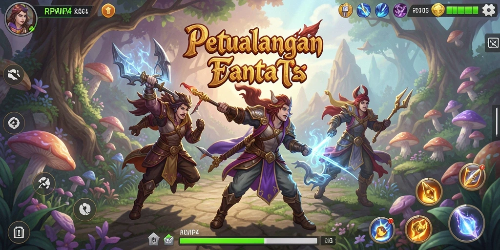 Menampilkan gameplay seru dengan petualangan mendebarkan.