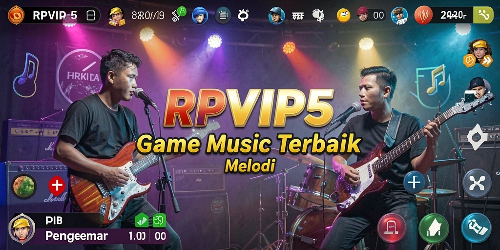 Tampilan gameplay RPVIP5 yang seru dan interaktif.