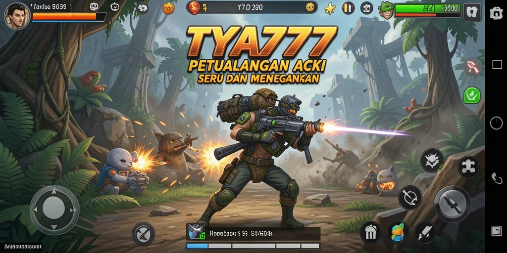 Gameplay TYA777 yang penuh aksi dan seru dengan berbagai karakter.